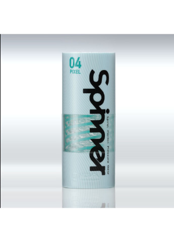 Мастурбатор Spinner 04 Pixel з пружною стимулюючою спіраллю всередині Tenga (252022451)