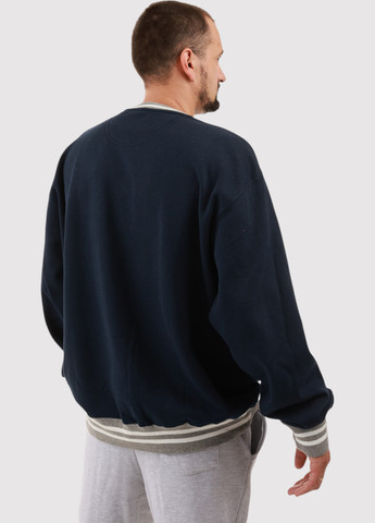 Темно-синий свитшот Blue 84 надпись без декора (361422177)