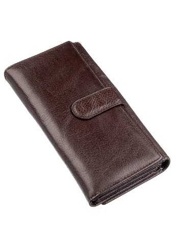 Женский кожаный кошелек-визитница 17х9 см st leather (229459027)