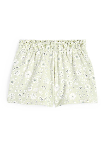 Белый летний комплект (футболка, шорты) C&A