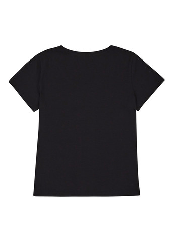 Чорна демісезонна футболка Garnamama