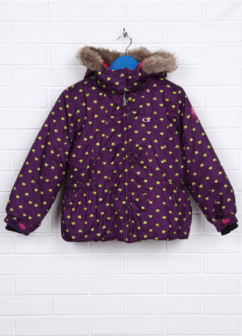 Темно-фиолетовая зимняя куртка Gusti Boutique