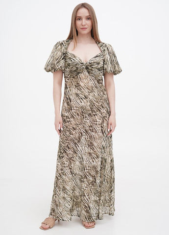 Комбінована кежуал сукня Asos з абстрактним візерунком