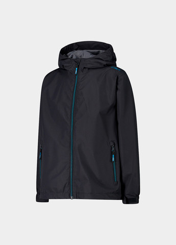Темно-синяя демисезонная ветровка CMP JACKET FIX HOOD