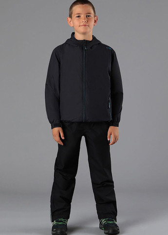 Темно-синяя демисезонная ветровка CMP JACKET FIX HOOD