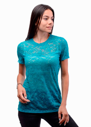 Бірюзова всесезон футболка жіноча priscila блакитний Power Футболки