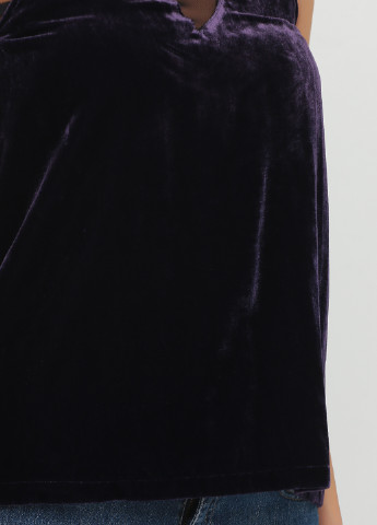 Сиреневая летняя блуза Massimo Dutti