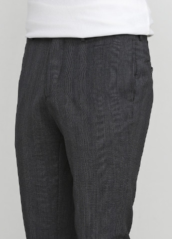 Серые кэжуал демисезонные прямые брюки Cyrillus