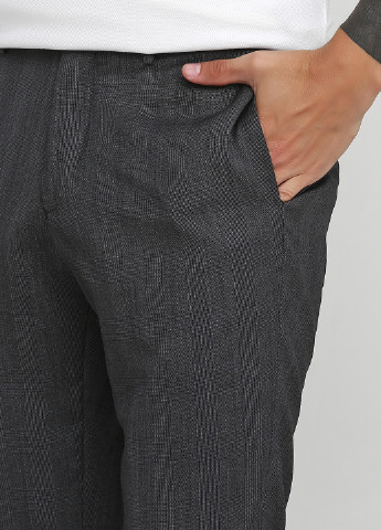 Серые кэжуал демисезонные прямые брюки Cyrillus