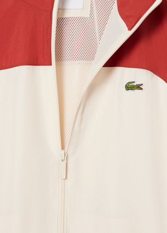 Бордова демісезонна куртка Lacoste