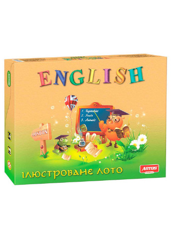 Лото ENGLISH Artos Games (255060277)