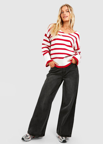 Білий демісезонний пуловер пуловер Boohoo