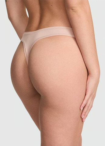 Бежевый демисезонный комплект (бюстгальтер, трусики) Victoria's Secret