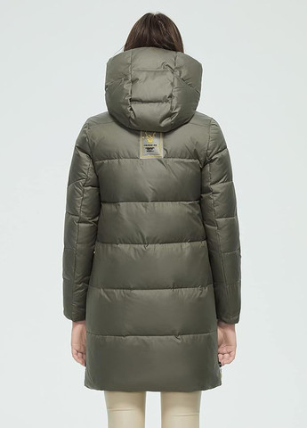 Оливкова зимня куртка HAILUOZI