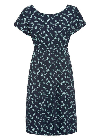 Темно-синя кежуал сукня для вагітних а-силует Esmara з квітковим принтом