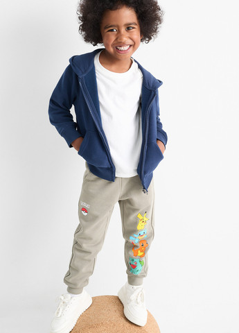 Комбинированные спортивные, кэжуал демисезонные брюки джоггеры C&A