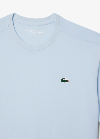Светло-голубая футболка Lacoste