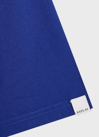 Синяя футболка Replay
