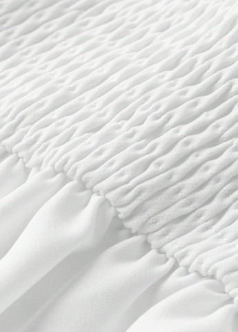 Белый летний комплект (топ, юбка) SHEIN