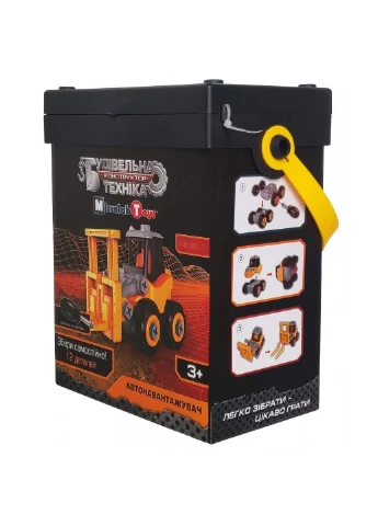 Конструктор Строительная техника - автопогрузчик (MT8911) Microlab Toys (251260559)