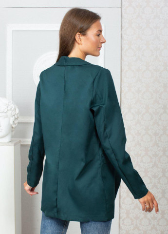 Темно-зеленый женский женский пиджак nikki бутылка р.sm 293860 New Trend -