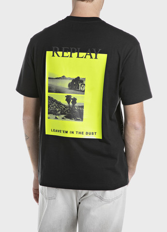 Черная футболка Replay