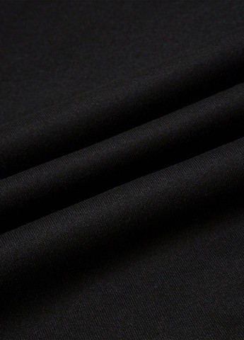 Чорний світшот SHEIN малюнок без декору (316481179)