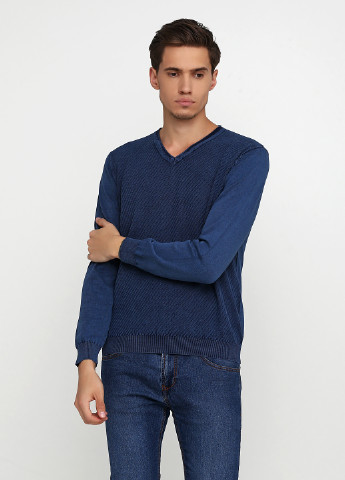 Синій демісезонний пуловер пуловер Cashmere Company