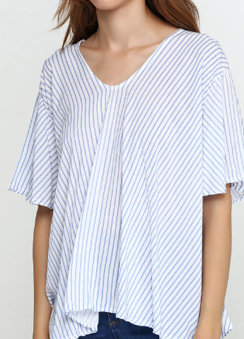 Голубая блуза Zeta Otto