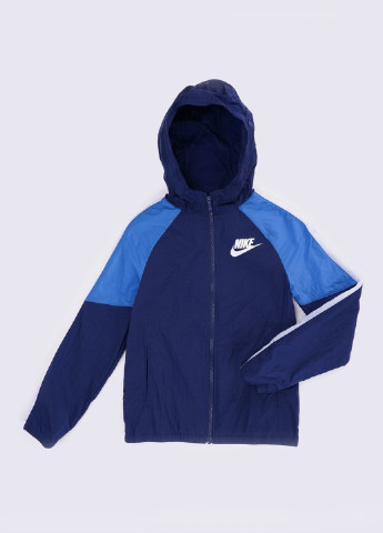 Синий демисезонный костюм (ветровка, брюки) Nike B Nsw Woven Track Suit