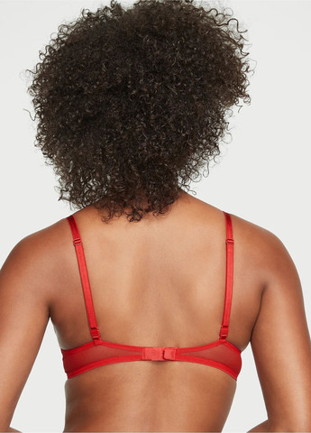 Красный демисезонный комплект (бюстгальтер, трусики) Victoria's Secret