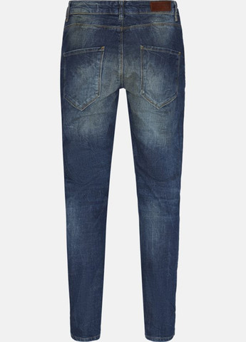 Синие демисезонные скинни джинсы Gabba