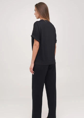 Костюм жіночий 3XL чорний 03211 2-4XL Effetto (254797187)