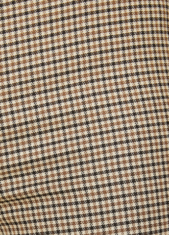 Коричневые кэжуал демисезонные укороченные, прямые брюки KOTON