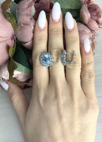 Сережки Silver Flame (207611349)