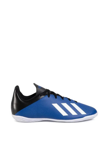 Футзалки adidas однотонні сині спортивні