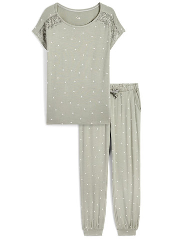 Оливкова всесезон піжама (футболка, штани) футболка + штани C&A