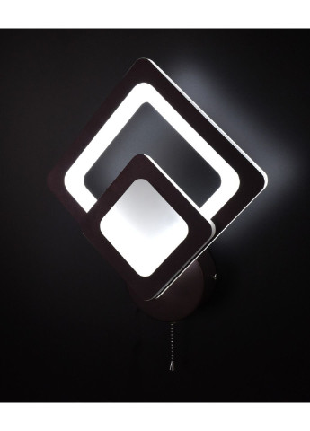 Бра настенное LED 2311/1-cf Коричневый 30х26х8 см. Sunnysky (253542709)