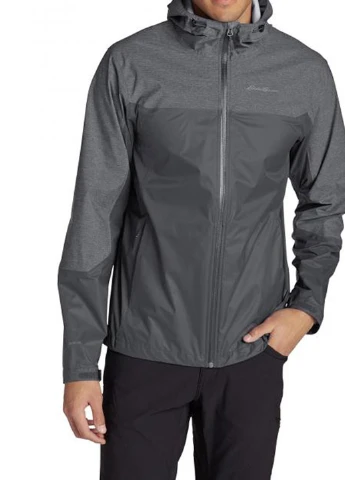 Серая демисезонная куртка Eddie Bauer