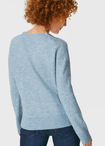 Блакитний демісезонний пуловер пуловер C&A