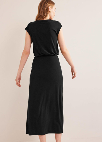 Черное кэжуал платье Boden однотонное