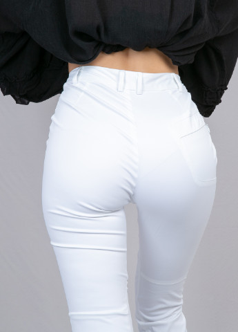 Белые кэжуал летние зауженные брюки Ralph Lauren