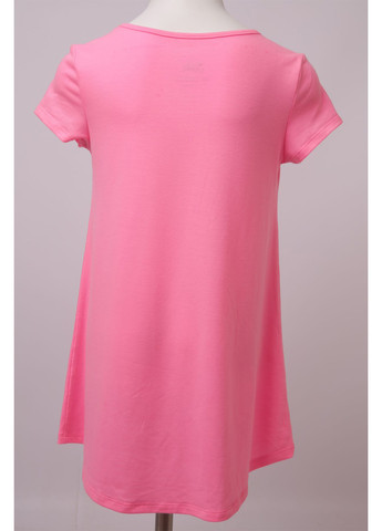 Розовая летняя футболка Justice