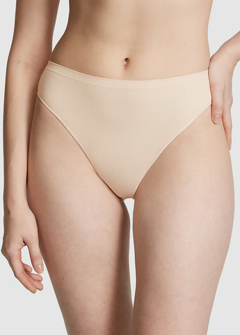 Бежевий демісезонний комплект (бюстгалтер, трусики) Victoria's Secret