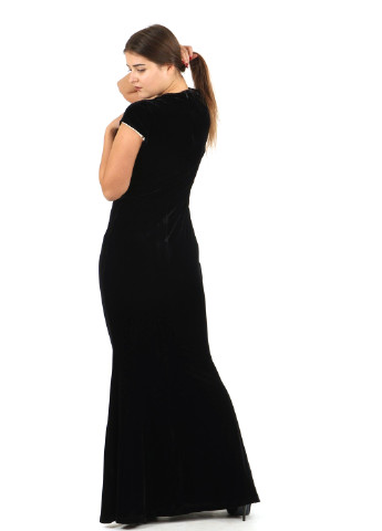 Черное вечернее платье Enna Levoni однотонное
