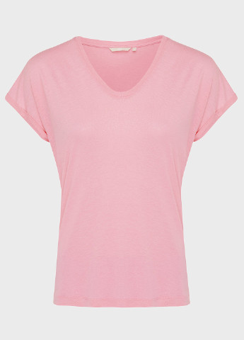 Светло-розовая летняя футболка Mexx