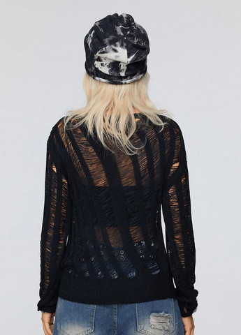 Черный демисезонный джемпер джемпер SHEIN