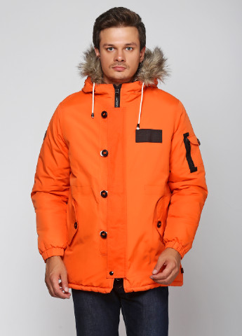 Оранжевая демисезонная куртка Bellfield