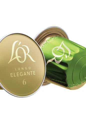 Кава мелена в капсулах L’OR Lungo Elegante 10 шт, 52 г Jacobs (254761167)