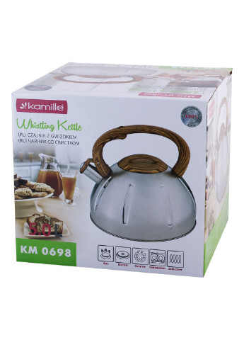 Чайник со свистком KM-0698 5 л Kamille (253543113)